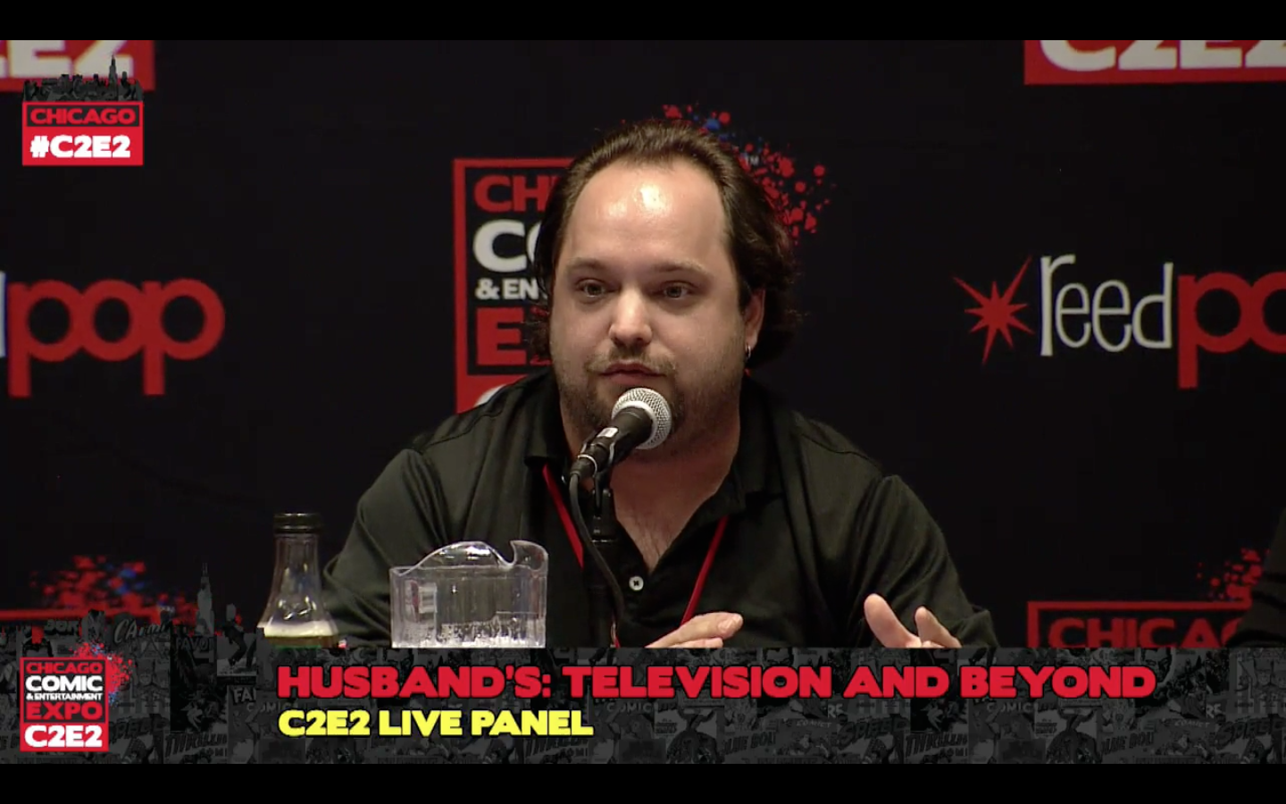 Matthew Aaron Moderates Panel at C2E2